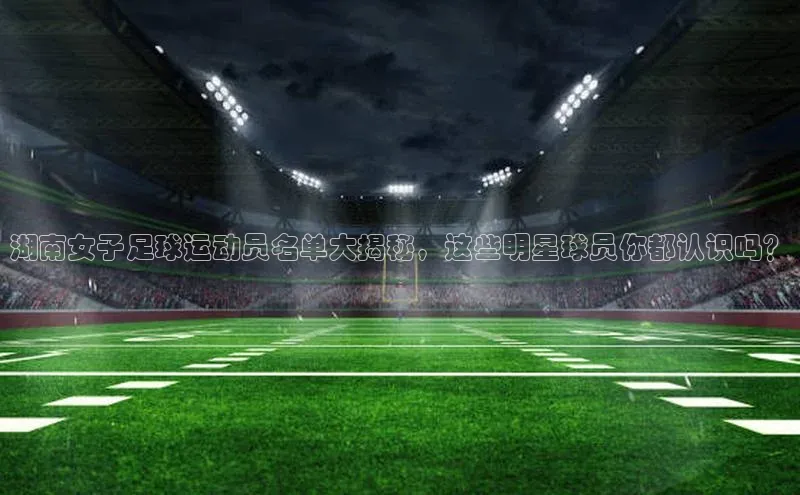 星耀娱乐下载地址链接汉得信息湖南女子足球运动员名单大揭秘，这些明星球员你都认识吗？